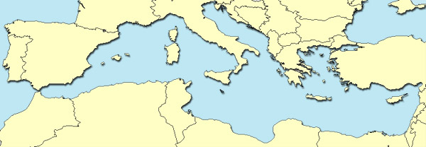 Map: Mediterranean